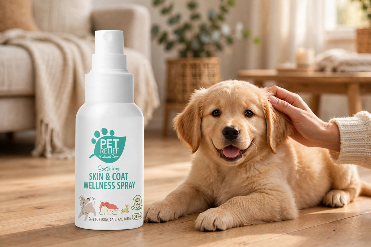 Pet Relief® HOCL Skin & Coat Wellness Spray (30ml)